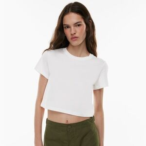 White Wilfred Free Aritzia Weekend T-Shirt